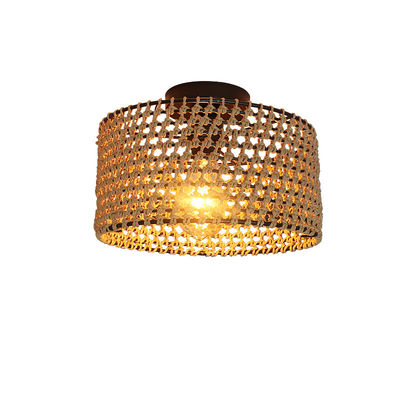 Industrial Style Retro Hallway Balcony Creative Personality Pendant Lamp Woven Ceiling Light