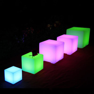 Plastic Illuminate Space LED Cube Light Perfect Lighting Solution
