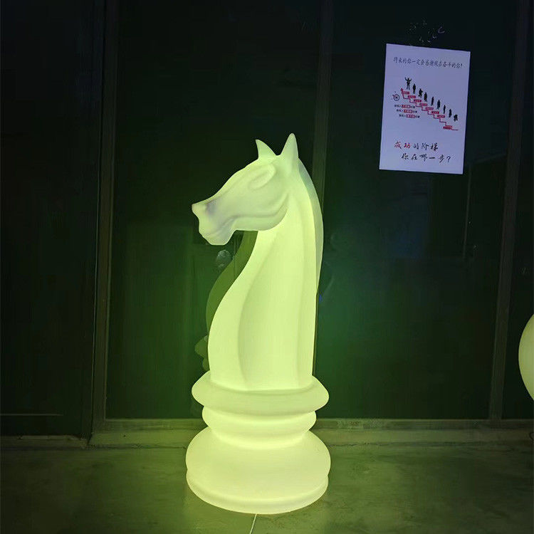 Seahorse Shape Change Color Garden Light Rechargeable Plastic Led Light