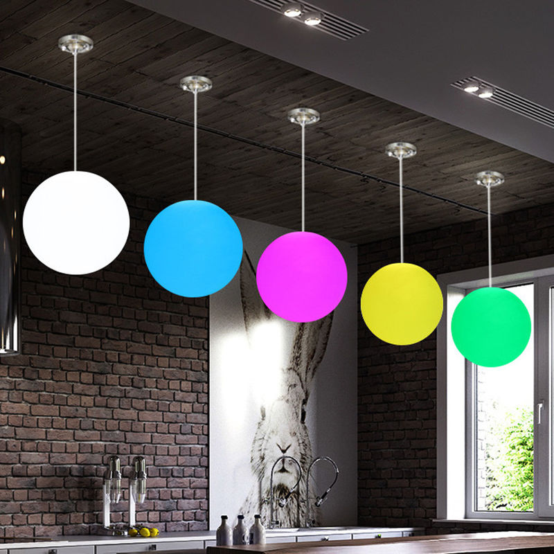 30cm Sphere Outdoor Ball Lights Water Resistant For Christmas Decoration