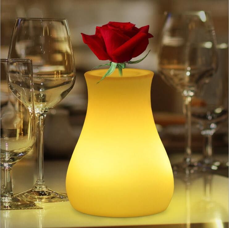 3500K Small LED Vase Lamp Lights Color Changing For Decoration