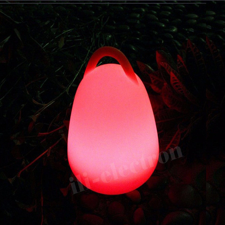 waterproof plastic led accent lights Outdoor garden lamps with 16 colors