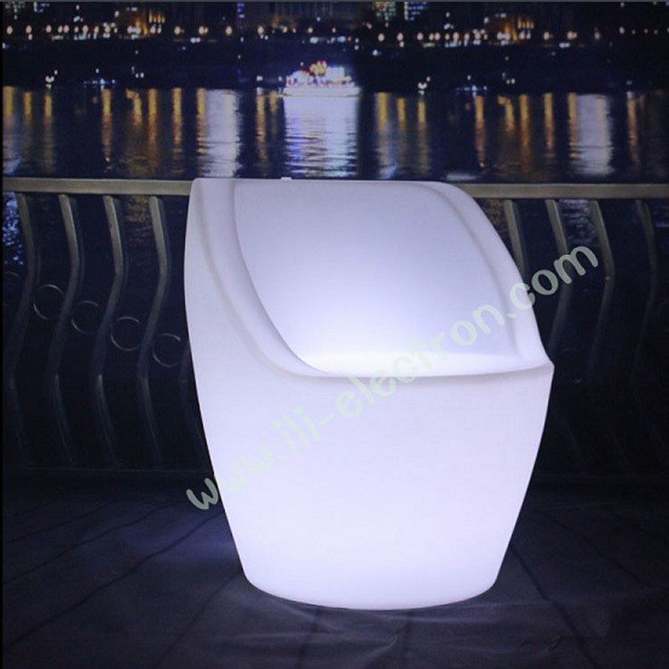 muti-color shining portable rechargeable illuminated LED party chair