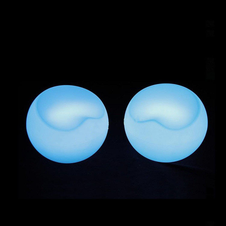 new design muti-color RGB waterproof led glowing apple chair